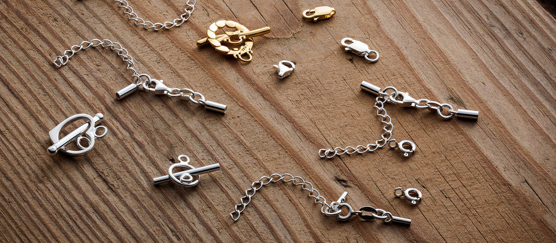 What are the different types of jewelry clasps?