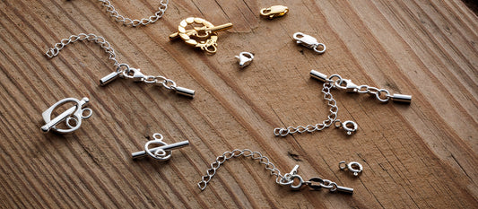 What are the different types of jewelry clasps?