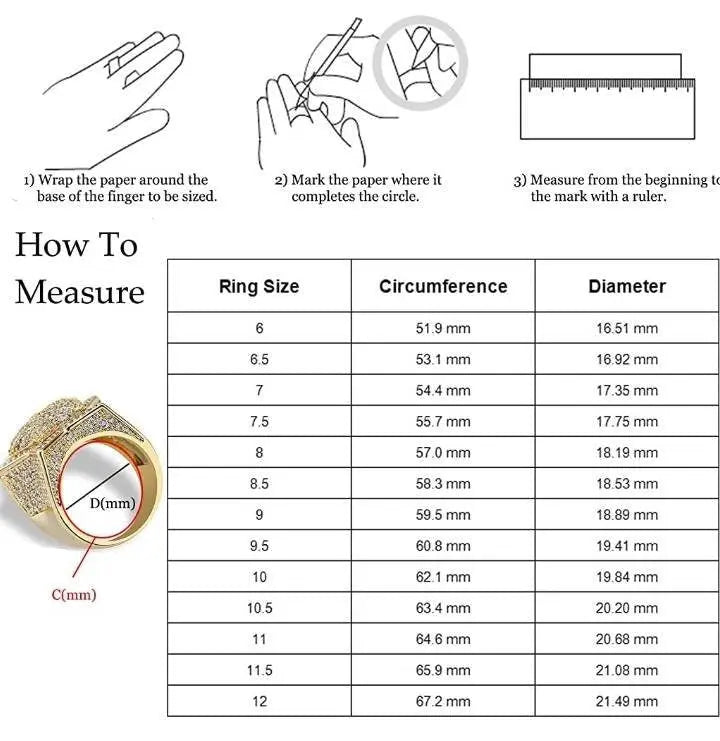 14K Gold Plated Star Iced Out CZ Simulated Diamond Flooded 3D Star Punky Rappers Ring for Men Engagement Hip Hop Jewelry - JettsJewelers