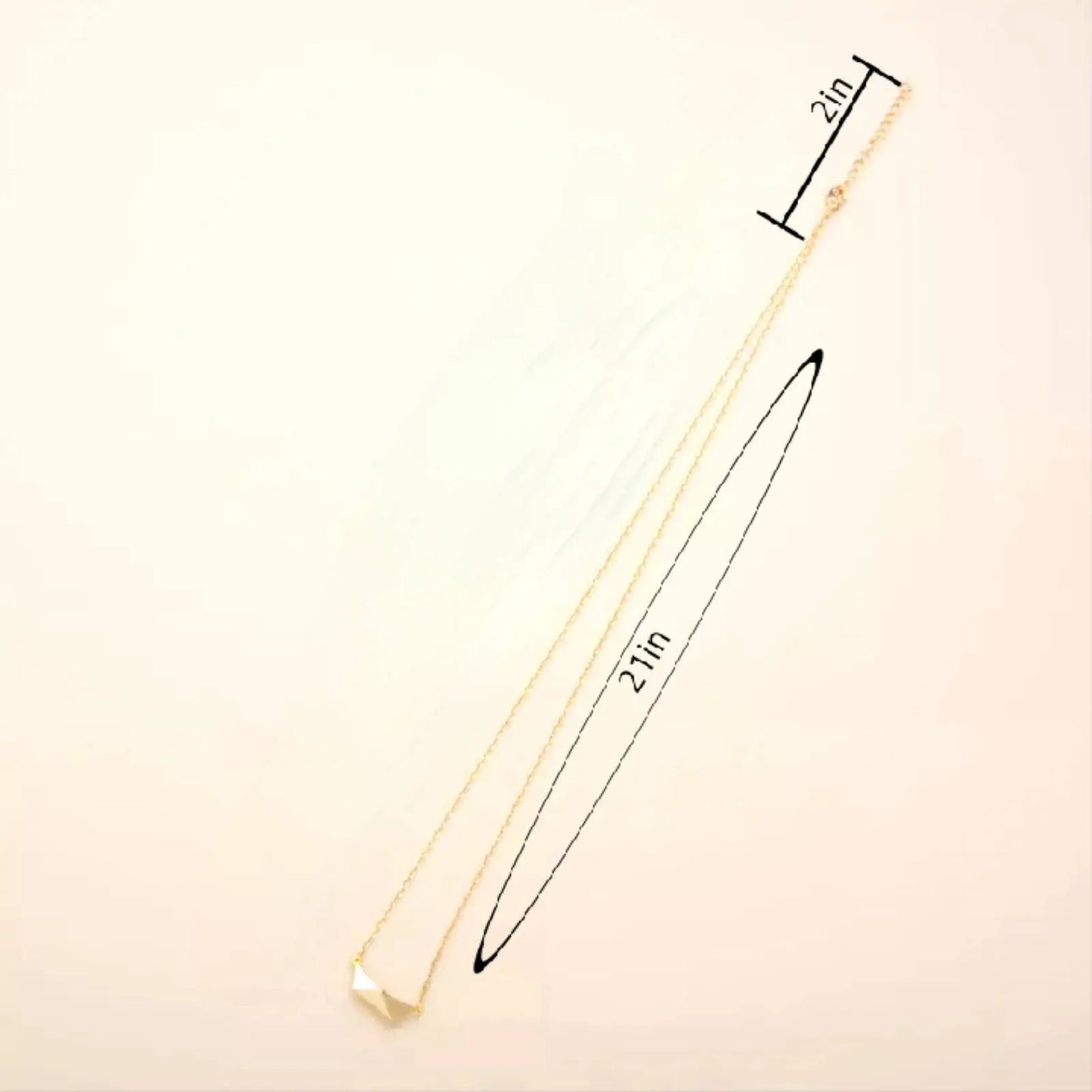 18K Gold Plated Minimalist Paper Boat Pendant Necklace Clavicle for Women Stainless Steel Gold Plated JettsJewelers