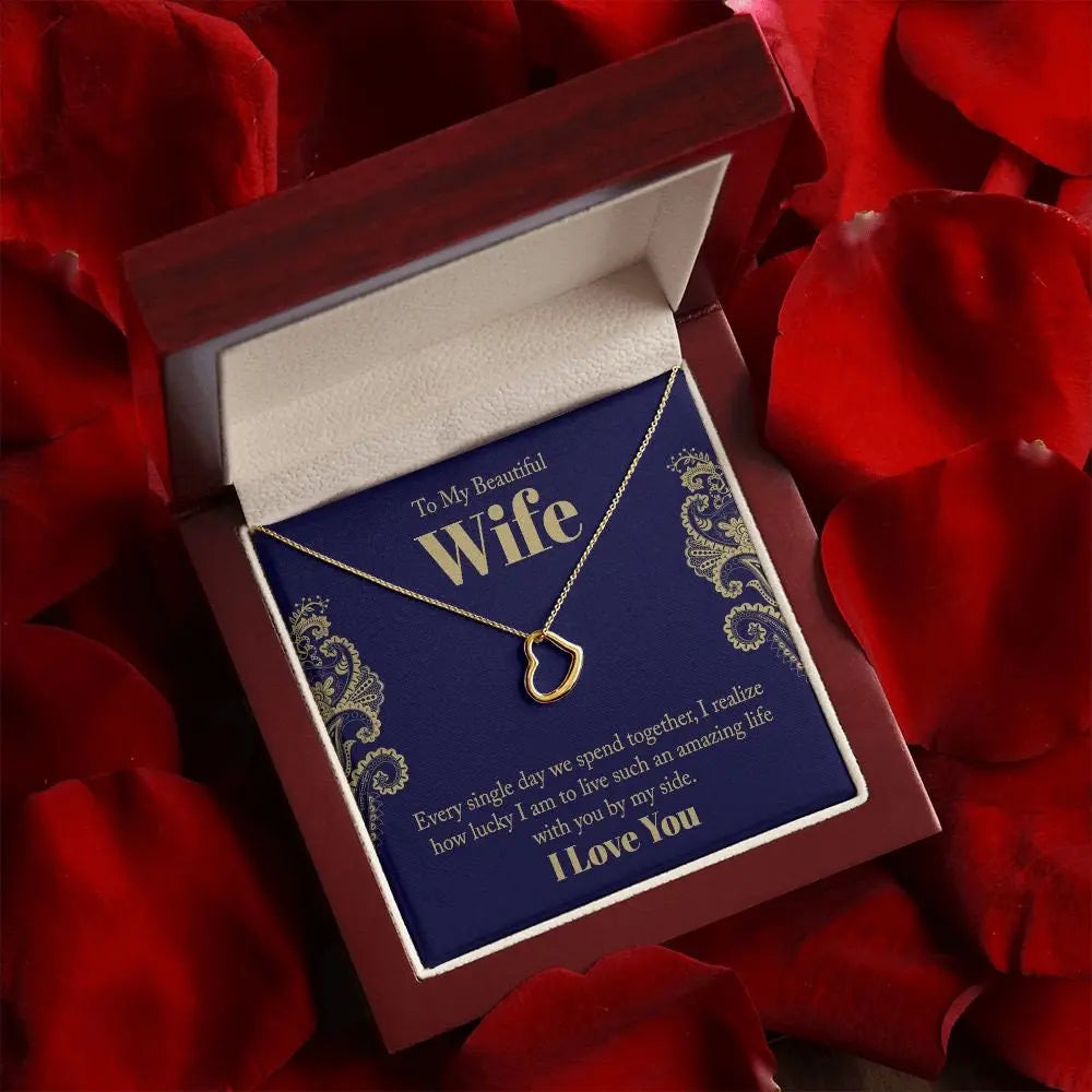 18k Yellow Gold .925 solid Sterling Silver Delicate Heart Necklace JettsJewelers