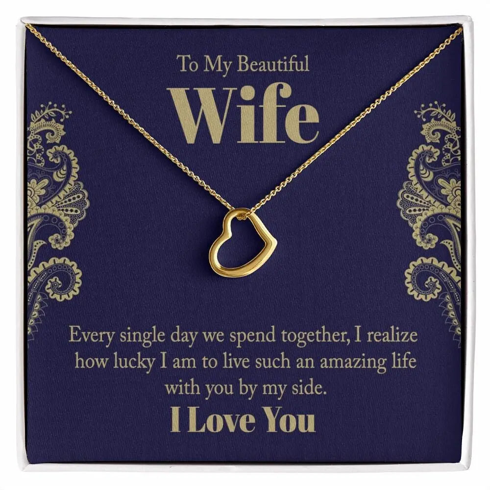 18k Yellow Gold .925 solid Sterling Silver Delicate Heart Necklace JettsJewelers