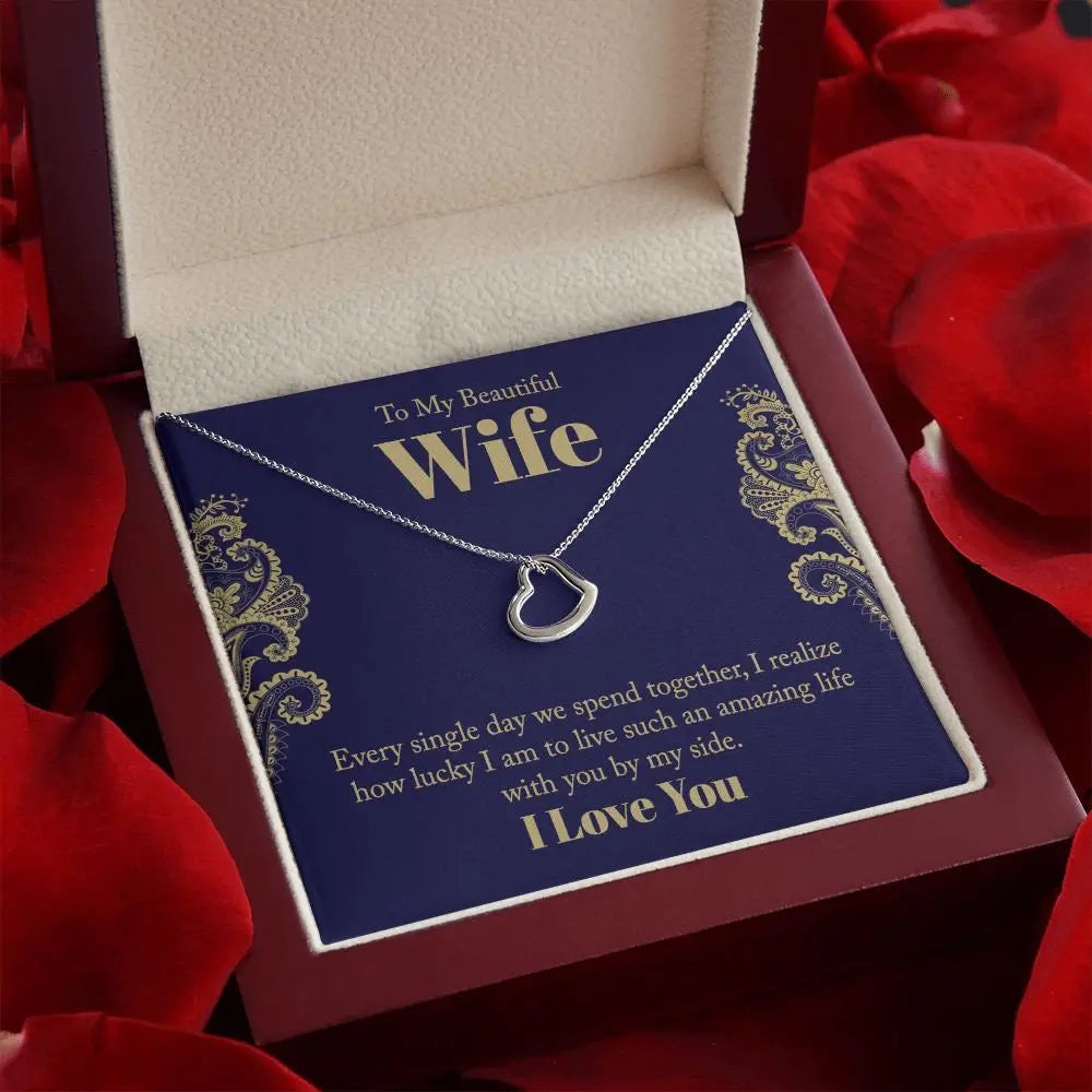 18k Yellow Gold .925 solid Sterling Silver Delicate Heart Necklace JettsJewelers