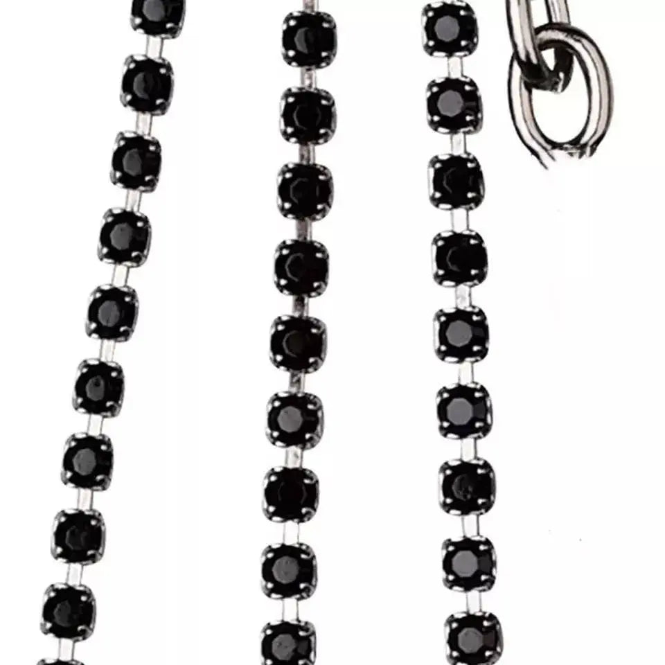 1pc Multi-layered Anklet, Custom Ankle Bracelet, Cubic Zirconia Anklet, Leg Gold Chain, Anklebone Beauty, Silver Gold JettsJewelers