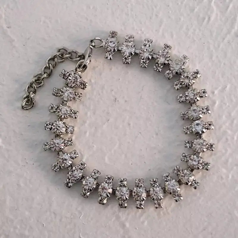 1pc Rhinestone Anklet Chain Bracelet Boho High Heel Anklet JettsJewelers