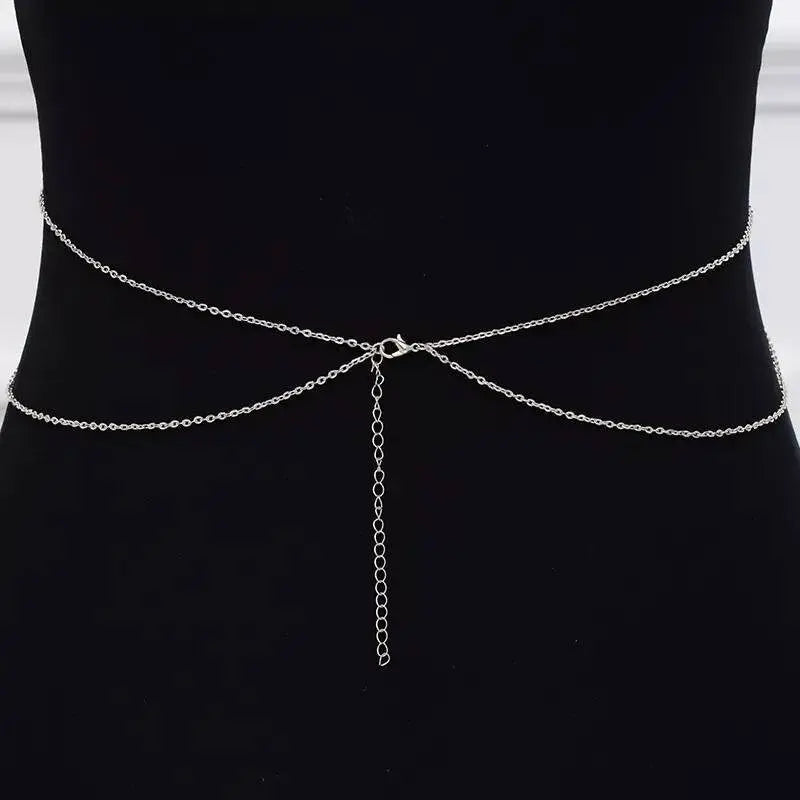 Chain Bra Body Sexy Bikini Silver Gold Beauty Chest Bracket Bras Nightclub and Partying Body Jewelry for Women JettsJewelers