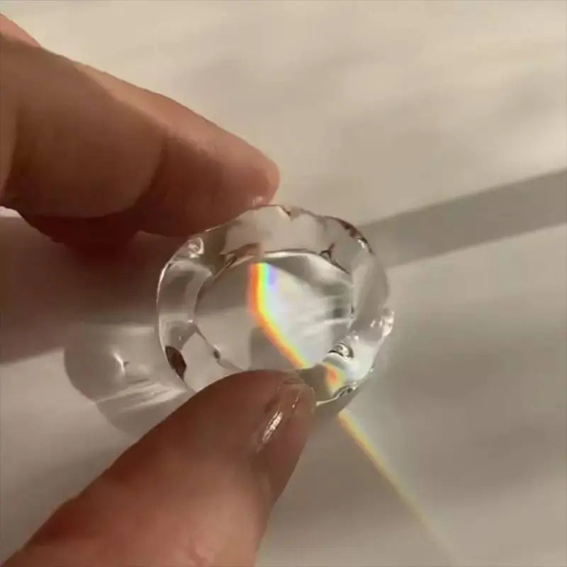 Clear Resin Ring, Resin Ring, Acrylic Ring, Transparent Ring, Artsy Ring, Water Ring - JettsJewelers