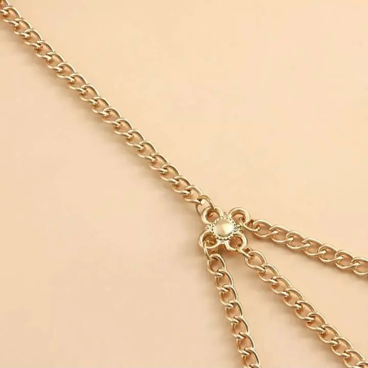 Coin Gold Chain Leg Chain Gold for Women Thigh Chain For Girls Gold Pendant Boho Body Chain for Beach Summer Holiday JettsJewelers