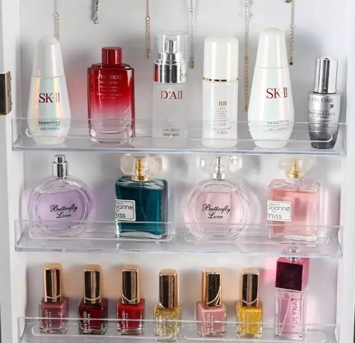 Full-Length Mirror Jewelry Box for Woman Organizers and Storage Cabinets with Drawers JettsJewelers