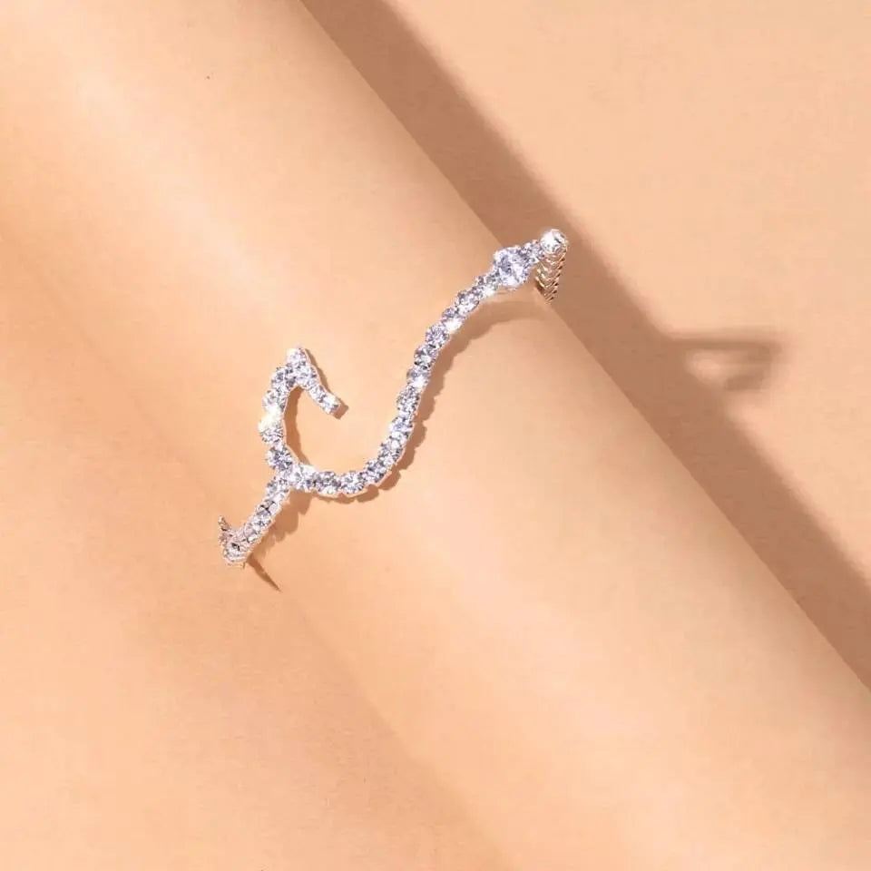 Hook Rhinestone Anklet Foot Jewelry for Women Beach Barefoot Chain Bracelet On the Leg Accessories Gift JettsJewelers