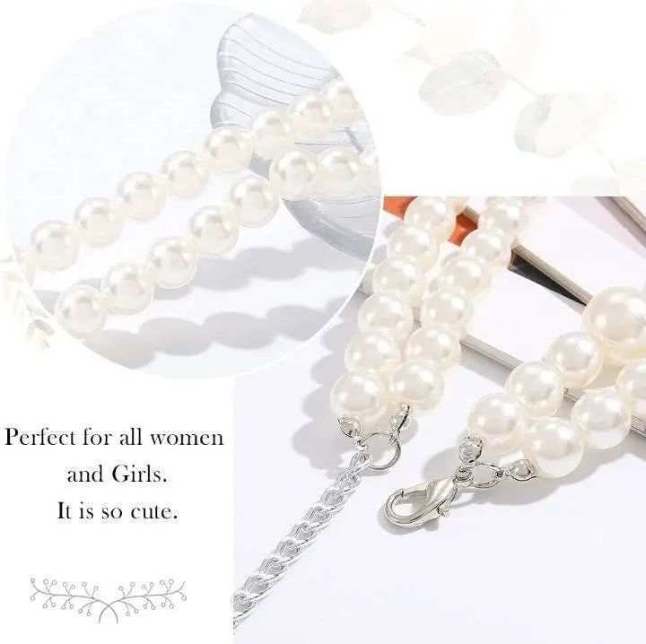 Imitation Pearl Waist Body Chain Jewelry for Women Teen Girls Handmade Pearl Waist Set - JettsJewelers