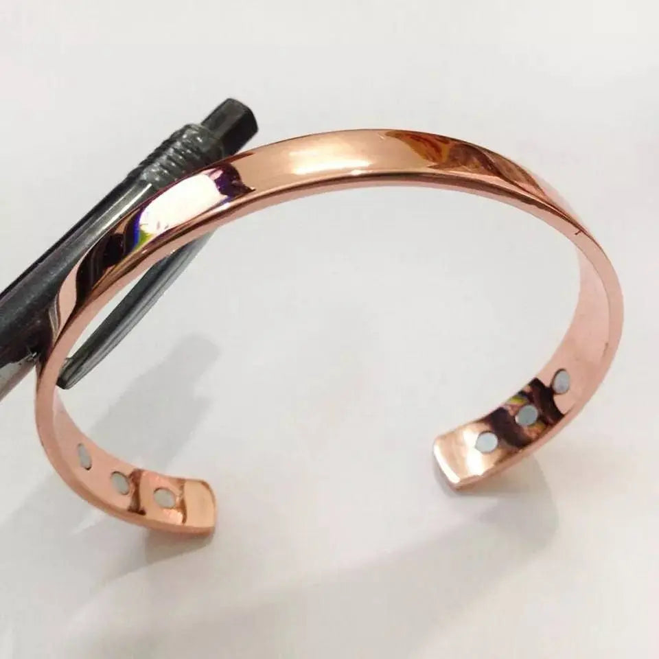 Magnetic Copper Bracelet for Women Arthritis 6.8 inches Adjustable to Fit Most Wrist Reduce Inflammation JettsJewelers