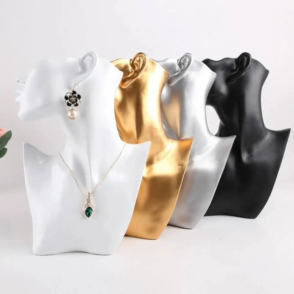 Mannequin Display Jewelry Bust Illusion - JettsJewelers