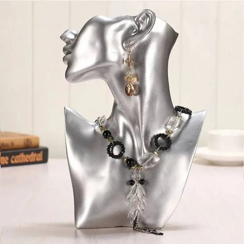 Mannequin Display Jewelry Bust Illusion - JettsJewelers