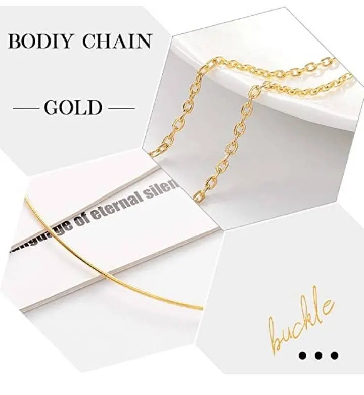 Metal Bra Chain Sexy Bikini Gold Silver Beauty Chest Bracket Bras Chain Nightclub Partying Body Jewelry for Women JettsJewelers