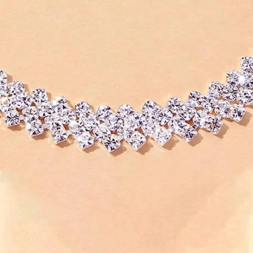 Rhinestone Bohemian Anklet Braclet for Women Cute Barefoot Sandals Beach Foot Jewelry Anklet JettsJewelers