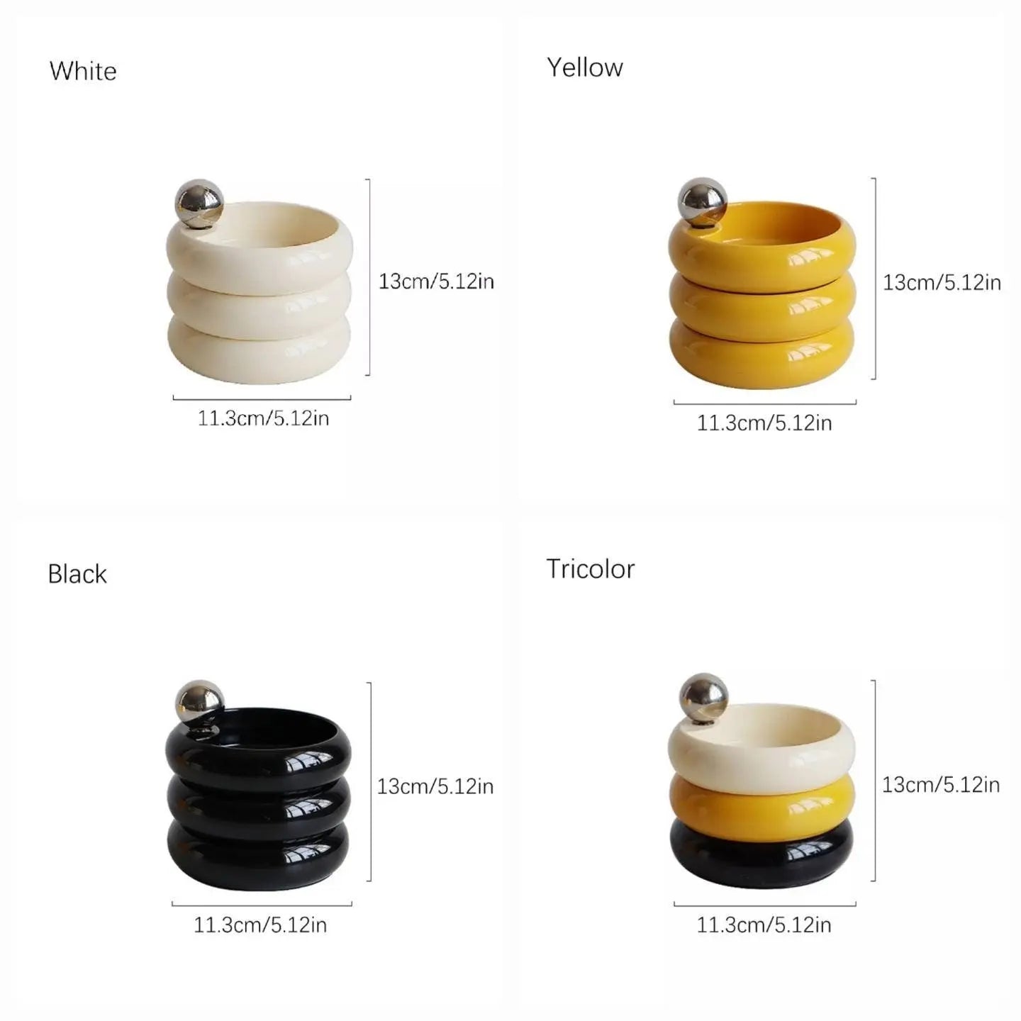 Rotating Glossy Plastic Multi-Layered Jewelry box for Woman, Silver Metal Handle Jewelry Storage Case, Cosmetic Holder Case Multi-layered JettsJewelers