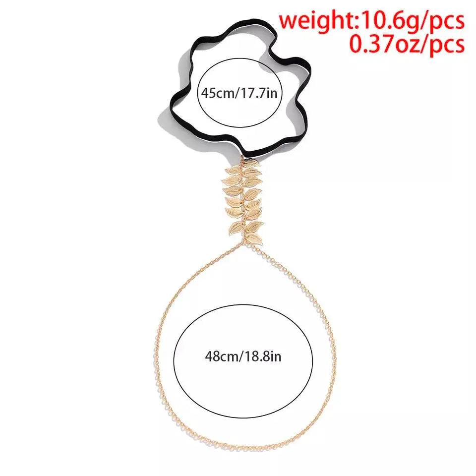 Simple Leaf Charm Chain Leg Chain Gold and Silver for Women Thigh Chain For Girls Gold Pendant Boho Body Chain for Beach Summer Holiday JettsJewelers