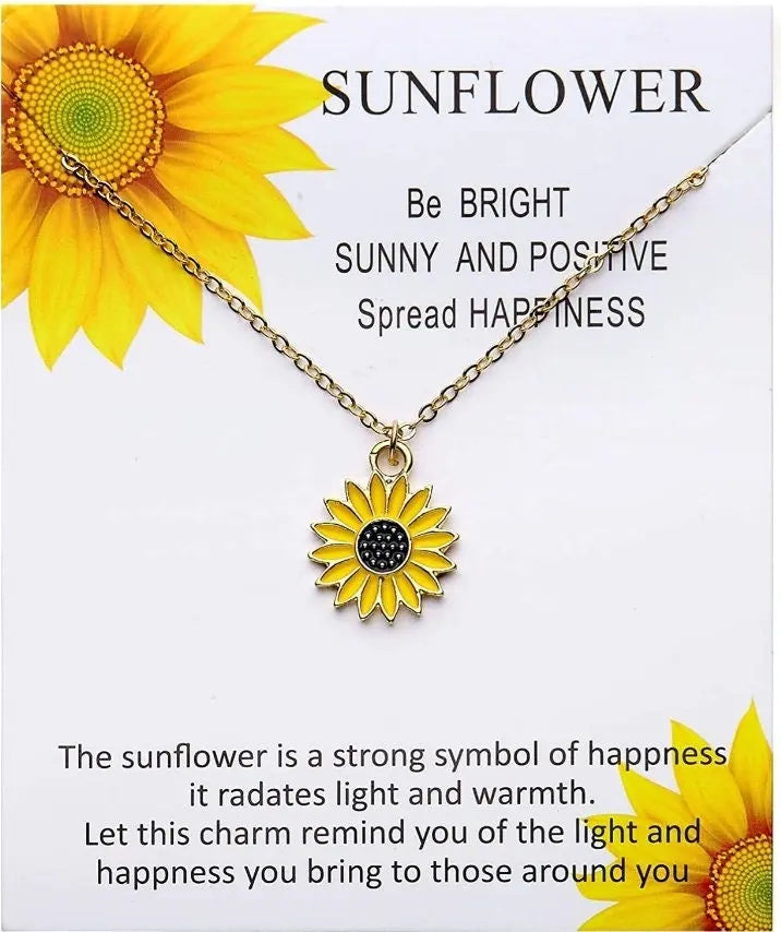 Sunflower Pinky Promise Bracelets Best Friend Long Distance Friendship Gifts for Women Teen Girls - JettsJewelers