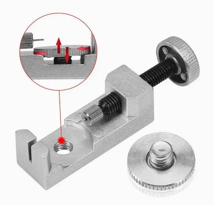 Watch Link Remover kit Watch Band Tool with 3 Extra Pins for Watch Band Link Pin Removal and Watch Sizing JettsJewelers