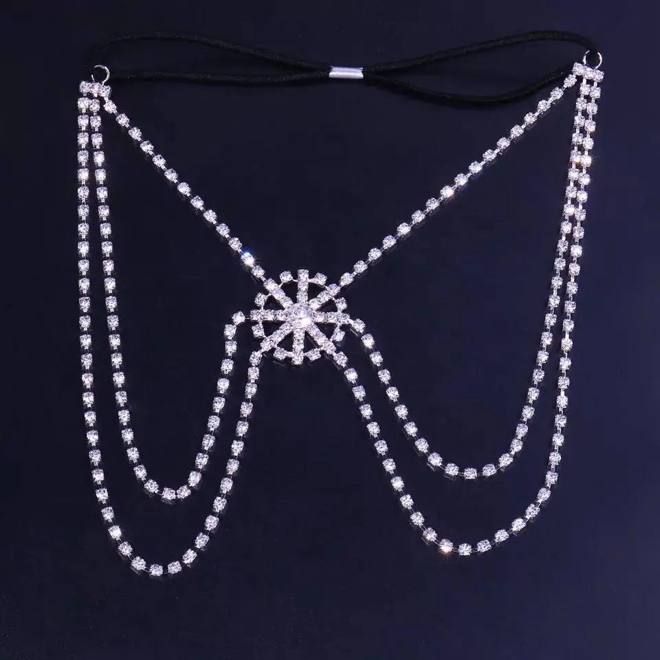 Wheel Leg Chain Gold and Silver for Women Thigh Chain For Girls Gold Pendant Boho Body Chain for Beach Summer Holiday JettsJewelers