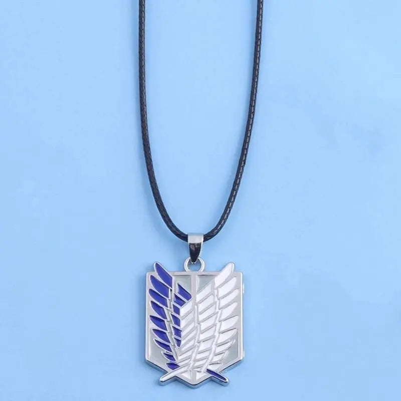 Wings Of Urgent Freedom Scout Legion, Stationery Squad Pendant Anime Jewelry Attack On Titan Necklace - JettsJewelers