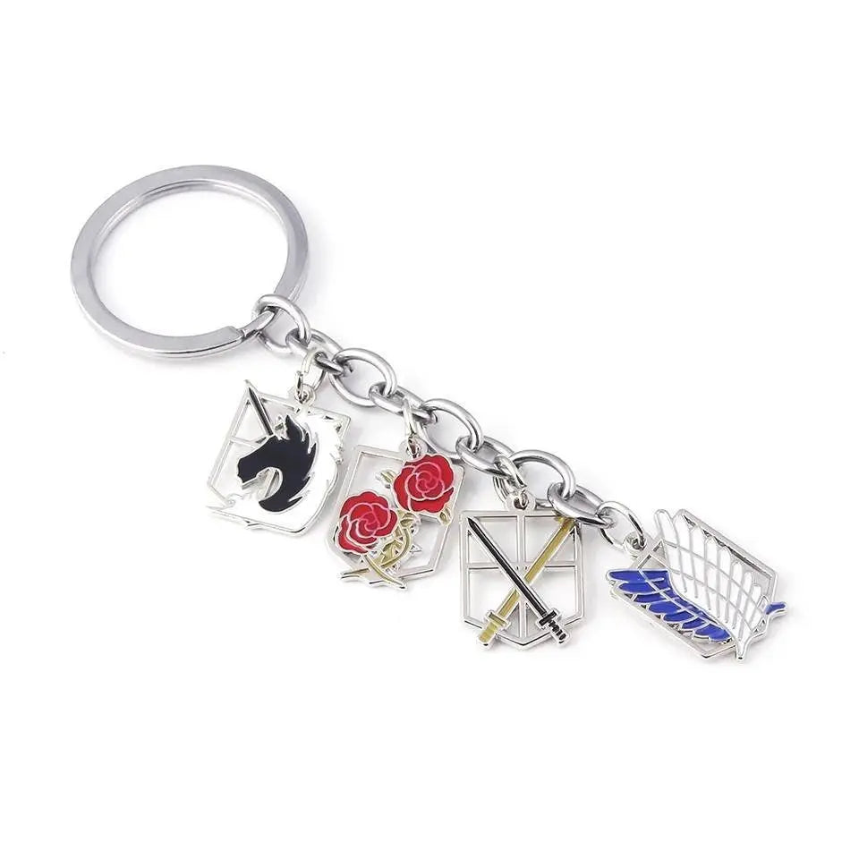 Wings Of Urgent Freedom Scout Legion, Stationery Squad Pendant Anime Jewelry Attack On Titan Necklace - JettsJewelers