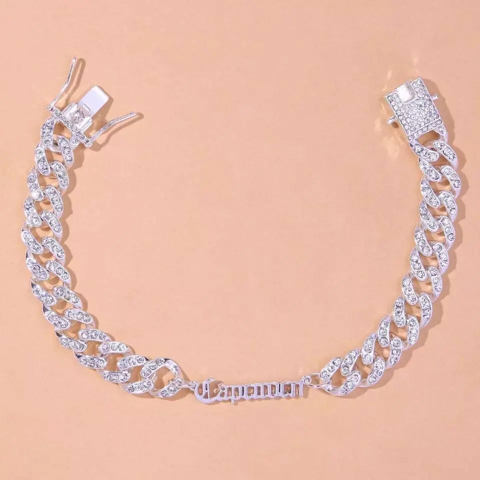 Zodiac Rhinestones Anklet Foot Jewelry for Women Beach Barefoot Chain Bracelet On the Leg Accessories Gift Horoscope JettsJewelers