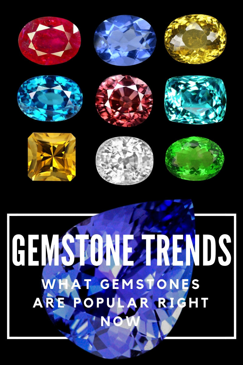 What are the most popular gemstones used in jewelry?