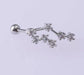 1 pair Constellation Earrings, Cubic Circonia Diamonds, 14k gold filled, CZ, Celestial Zodiac Earrings JettsJewelers