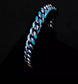 10,14mm Polished Stainless Solid Colorful Rainbow Cuban Link Chain Bracelet for Men and Women Hip Hop Personality Jewelry JettsJewelers