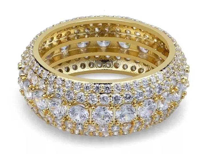 Cz eternity band deals 14k gold