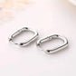 14K Gold Vintage Oval Hoop Earrings For Women Minimalist Stainless - JettsJewelers