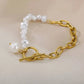 14k Gold Plated Imitation Pearls Bracelets Bracelet Jewelry Gift for Women and Girls - JettsJewelers