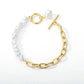 14k Gold Plated Imitation Pearls Bracelets Bracelet Jewelry Gift for Women and Girls - JettsJewelers