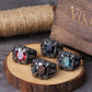16mm Punk Dragon Ring Casting Prong Setting CZ Stone Stainless Steel Ring 7-13 JettsJewelers