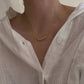 18k Gold Plated Curb Link Necklace JettsJewelers