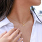 18k Yellow Gold .925 solid Sterling Silver Delicate Heart Necklace JettsJewelers