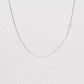 18k Yellow Gold Silver Plated Sideways Cross Necklace JettsJewelers