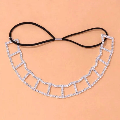 1pc Square Chain Rhinestone Leg Chain Gold and Silver for Women Thigh Chain For Girls Gold Pendant Boho Body Chain for Beach Summer Holiday JettsJewelers
