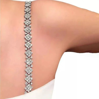 1pc, 2pc Shoulder Strap Rhinestones Body Chain for Women Bohemian Shoulder Chain Necklace Jewelry for Party Wedding Summer Beach JettsJewelers