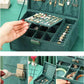2 Tier Lockable Stackable Storage Jewelry Organizer Velvet - JettsJewelers