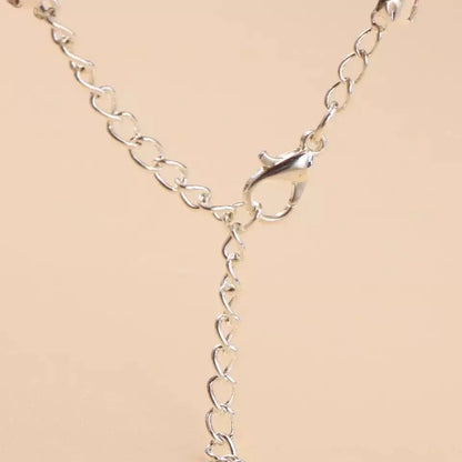 2 pc Women's Adjustable Chain Barefoot Sandals Beach Wedding Jewelry Anklet with Rhinestone Toe Ring Leaf Bridal Toe - JettsJewelers