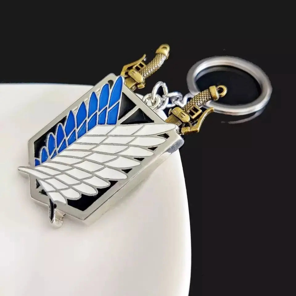Anime Attack On Titan Eren Key Cosplay Necklace Retro Pendant Jewelry Gift  | Fruugo NO