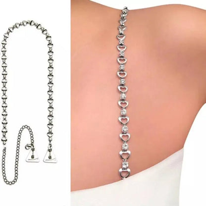 2pc Shoulder Strap Rhinestones Body Chain for Women Bohemian Shoulder Chain Necklace Jewelry for Party Wedding Summer Beach JettsJewelers