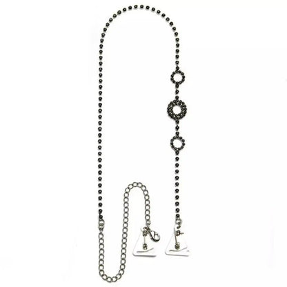 2pc Shoulder Strap Rhinestones Body Chain for Women Bohemian Shoulder Chain Necklace Jewelry for Party Wedding Summer Beach JettsJewelers