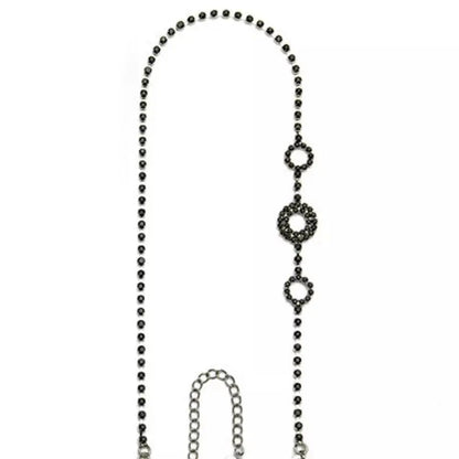 2pc Shoulder Strap Rhinestones Body Chain for Women Bohemian Shoulder Chain Necklace Jewelry for Party Wedding Summer Beach JettsJewelers