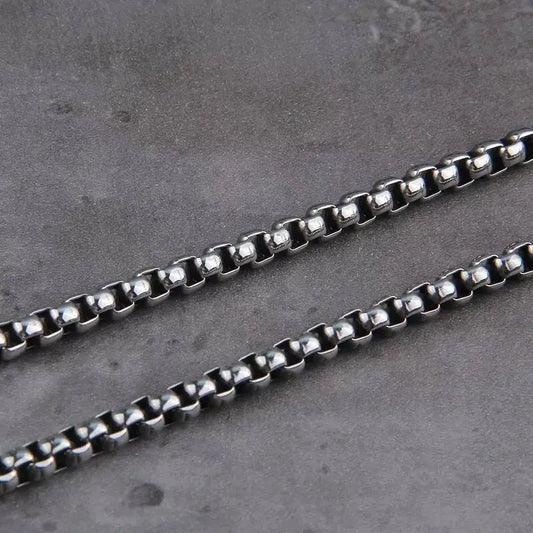 4mm Stainless Steel Necklace JettsJewelers
