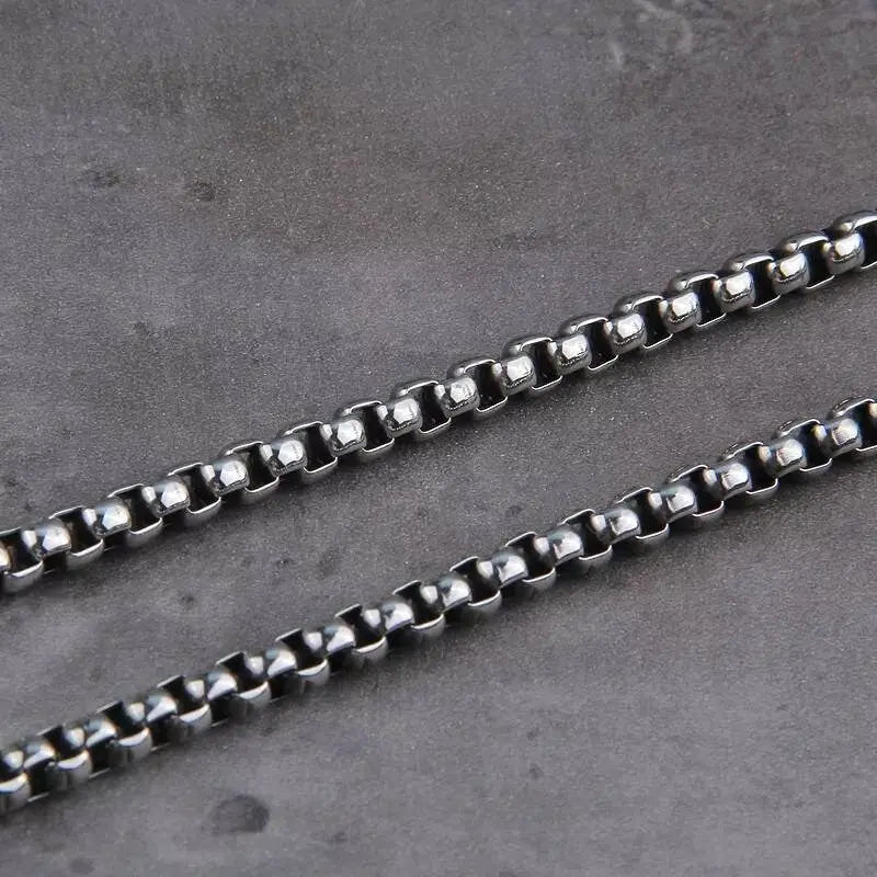 4mm Stainless Steel Necklace JettsJewelers