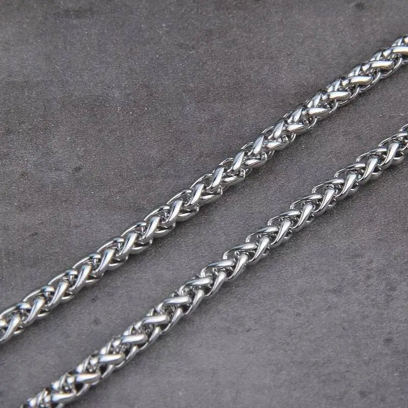 4mm Stainless Steel Necklace JettsJewelers